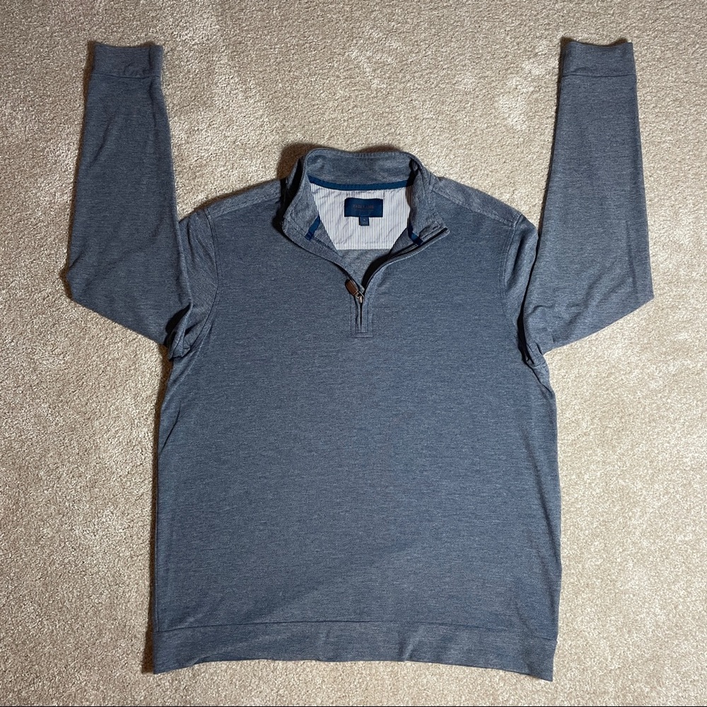 Fairlane Performance Pique Long Sleeve Pull-Over Shirt